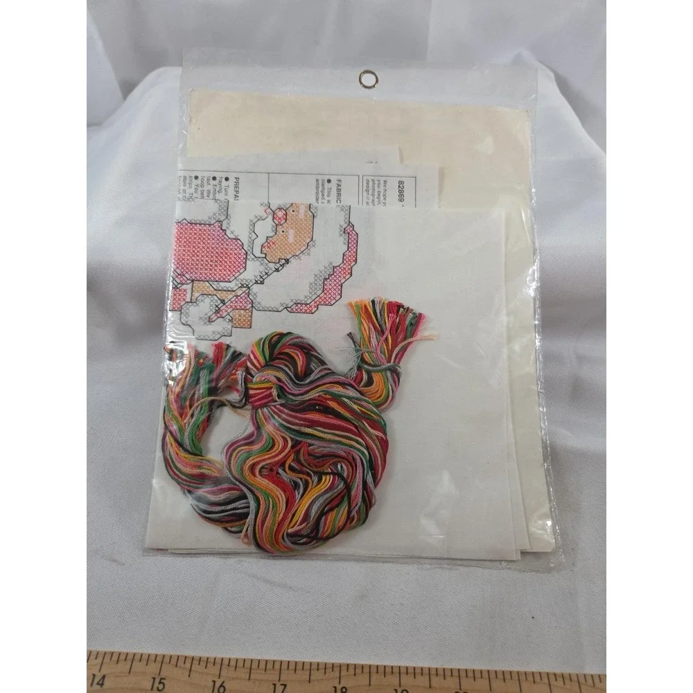 Bucilla Avon Jolly Santa  10x10